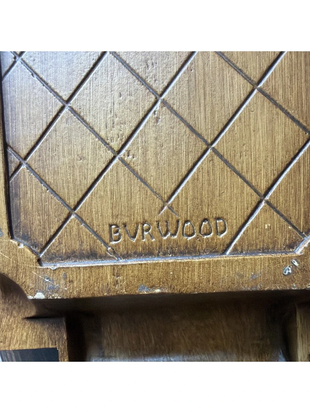 Burwood Daily Bread Vintage Solid Wood Serving Tray